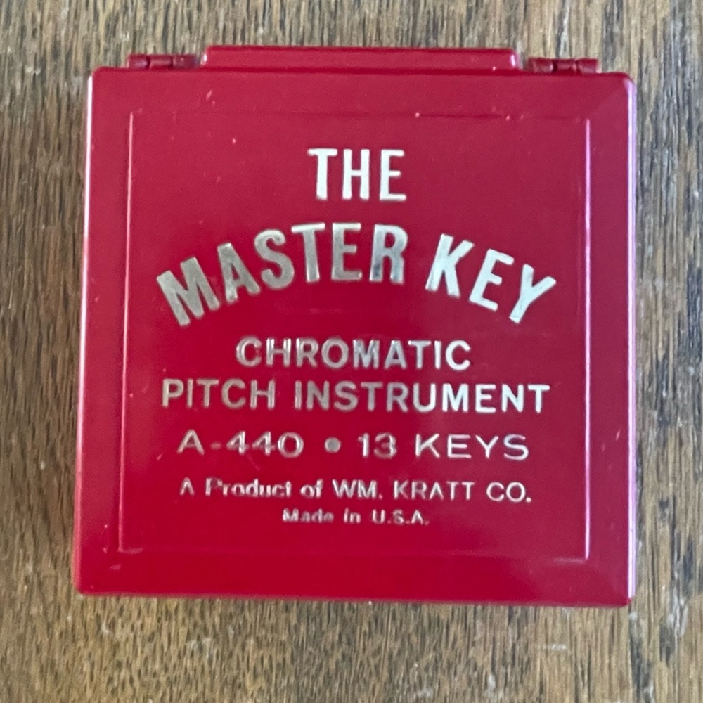 Vintage Kratt The Master Key Chromatic Pitch Instrument MK2 Chromatic Pitch C-C